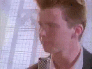 get rick rolled
